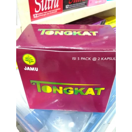 Jamu Tongkat suplemen pria BOX BESAR ISI 10 KAPSUL setara vitamale