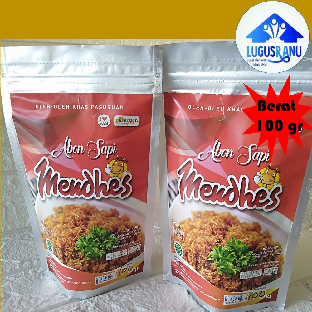 

Abon Sapi "Mendhes" makanan siap saji yang bergizi & berkalsium