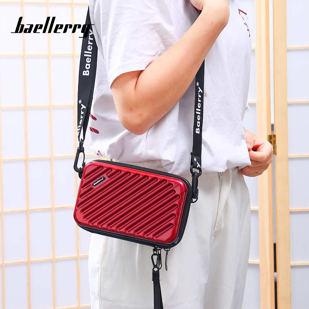 BAELLERRY N1203 Tas Selempang Wanita Tas Handphone Sling Bag PVC ABS WATCHKITE WKOS