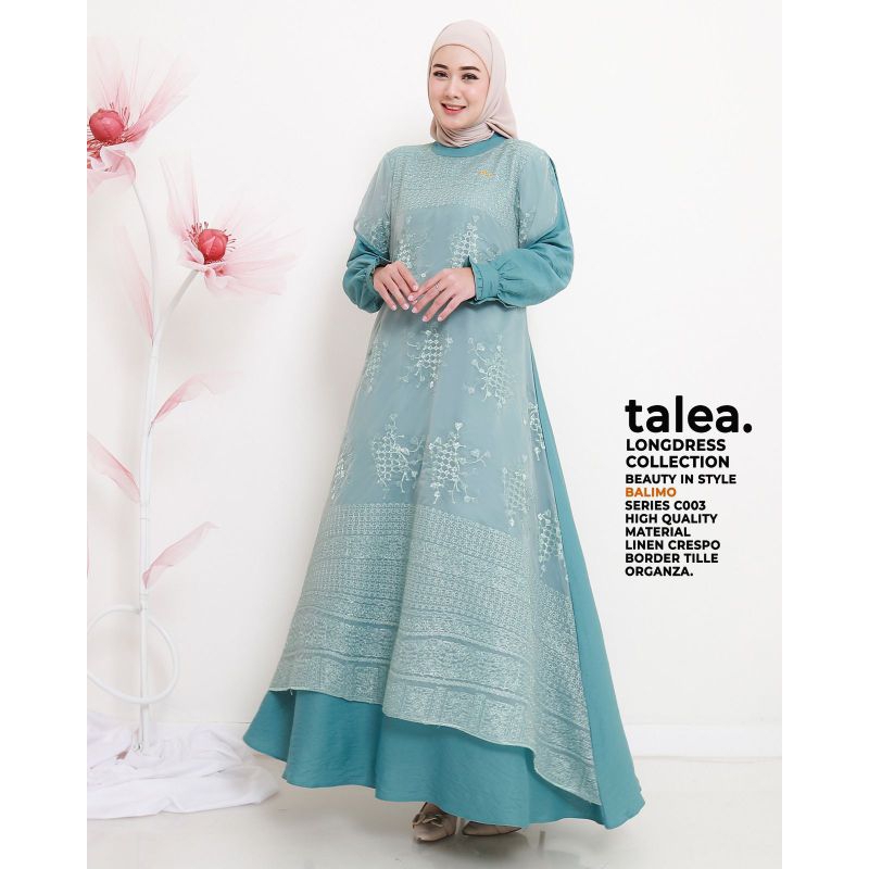 Gamis Dress Wanita Terbaru Divya/Talea by Balimo