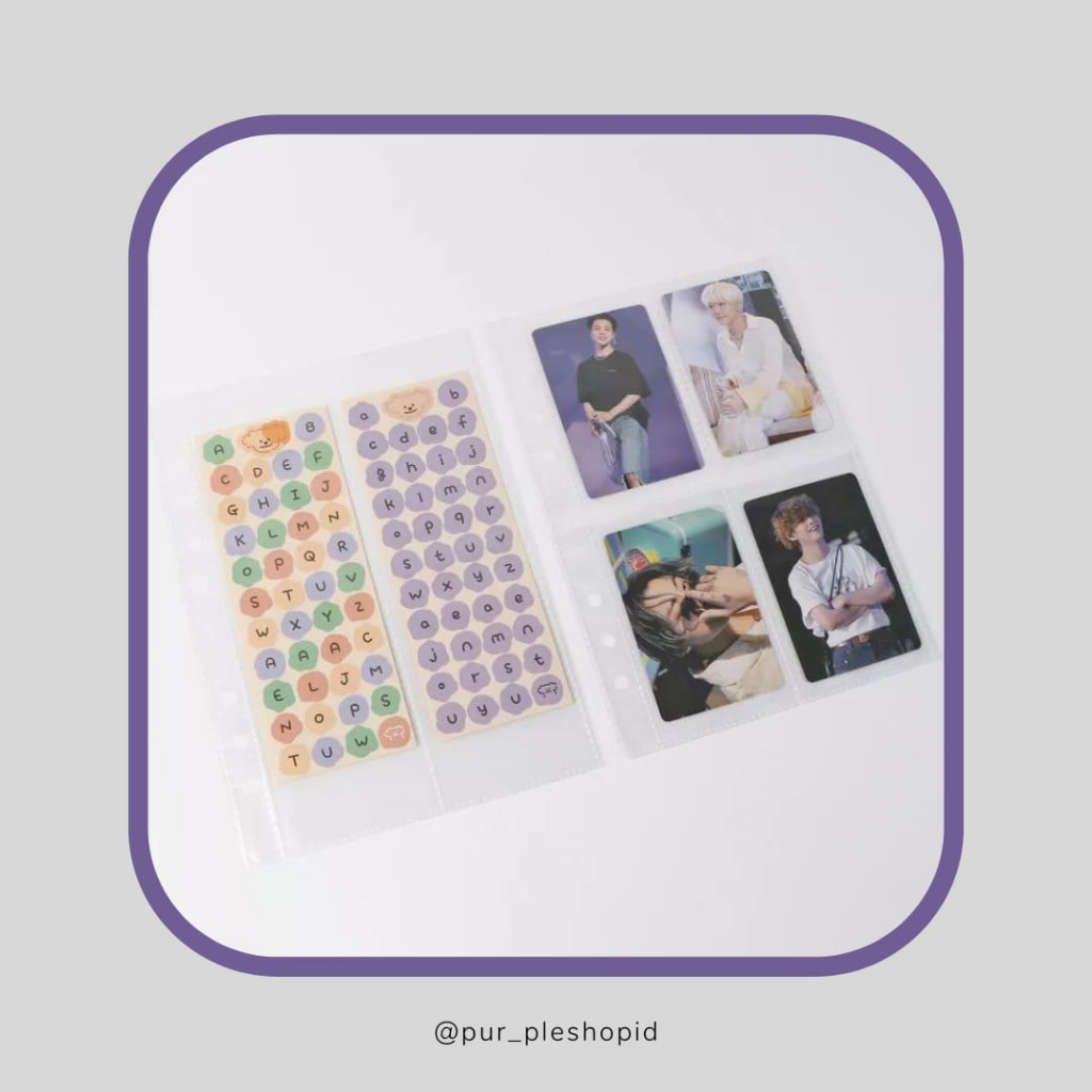 

[10 PCS] INNER SLEEVE CARD A5 DOUBLE SIDE