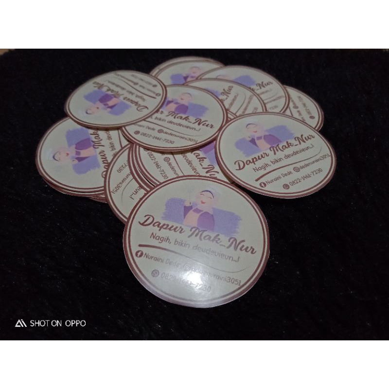 

Stiker Custom 5 cm