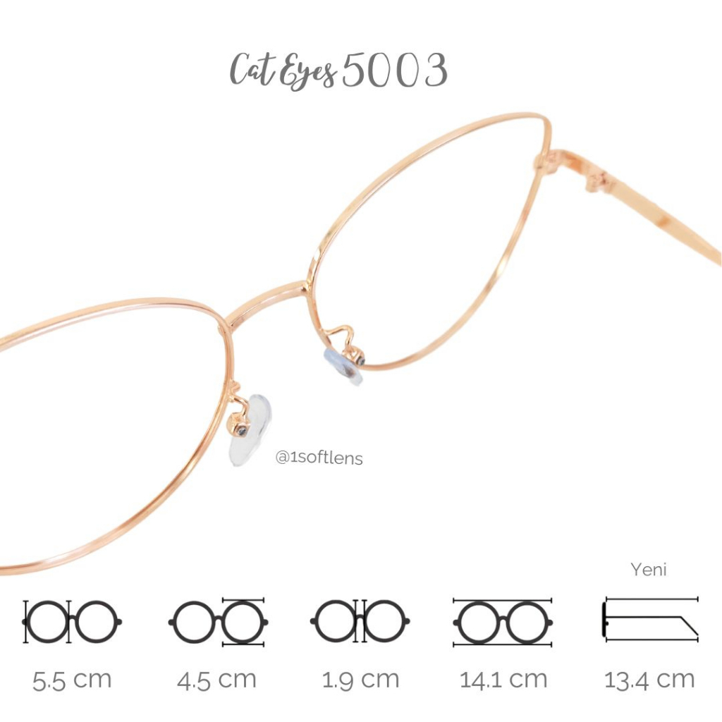 PAKET KACAMATA FRAME + LENSA TYPE 5003