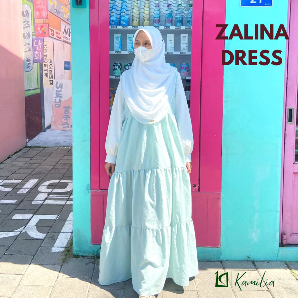 ZALINA OUTER DRESS • OUTER REMPEL POLOS  • KATUN LINEN RAMI •