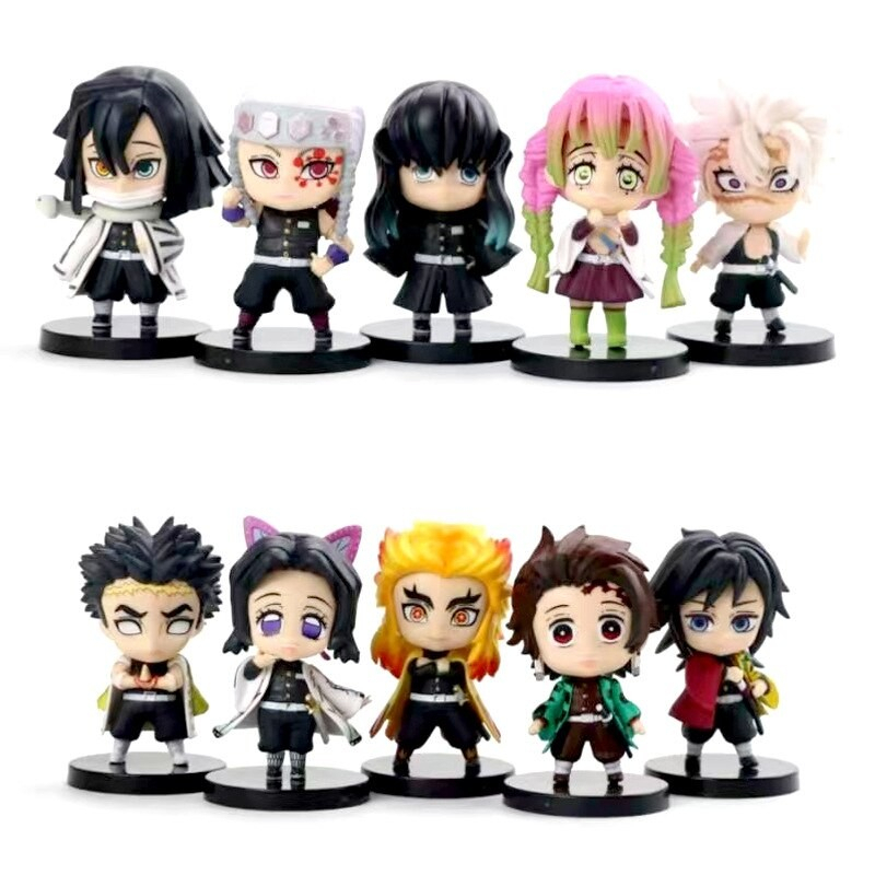 Action Figure Demon Slayer Kimetsu No Yaiba set 5