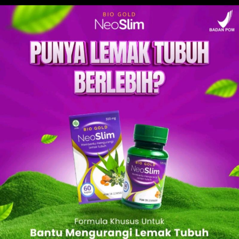 

NEOSLIM supelmen pelasing BPOM Bio gold Neo slim