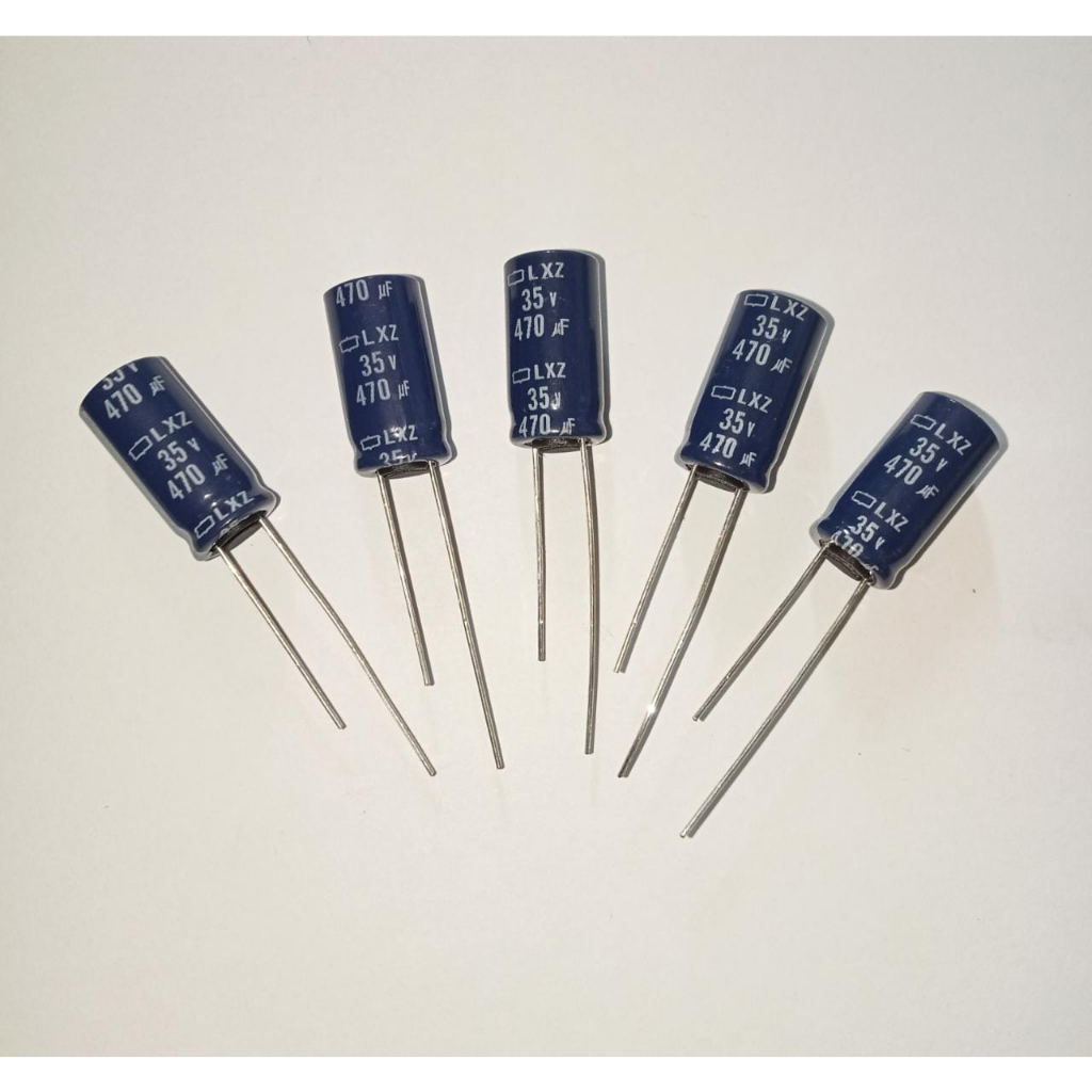 Elco 35v 470uf  Isi 50Pcs Original