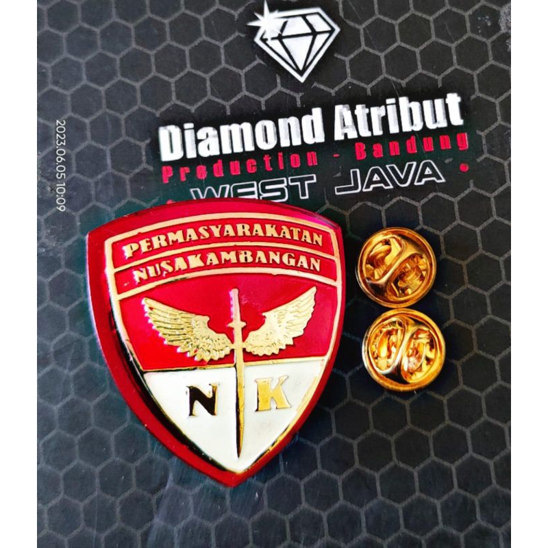 pin lapas Nusakambangan ( pin NK ) Mewah murah