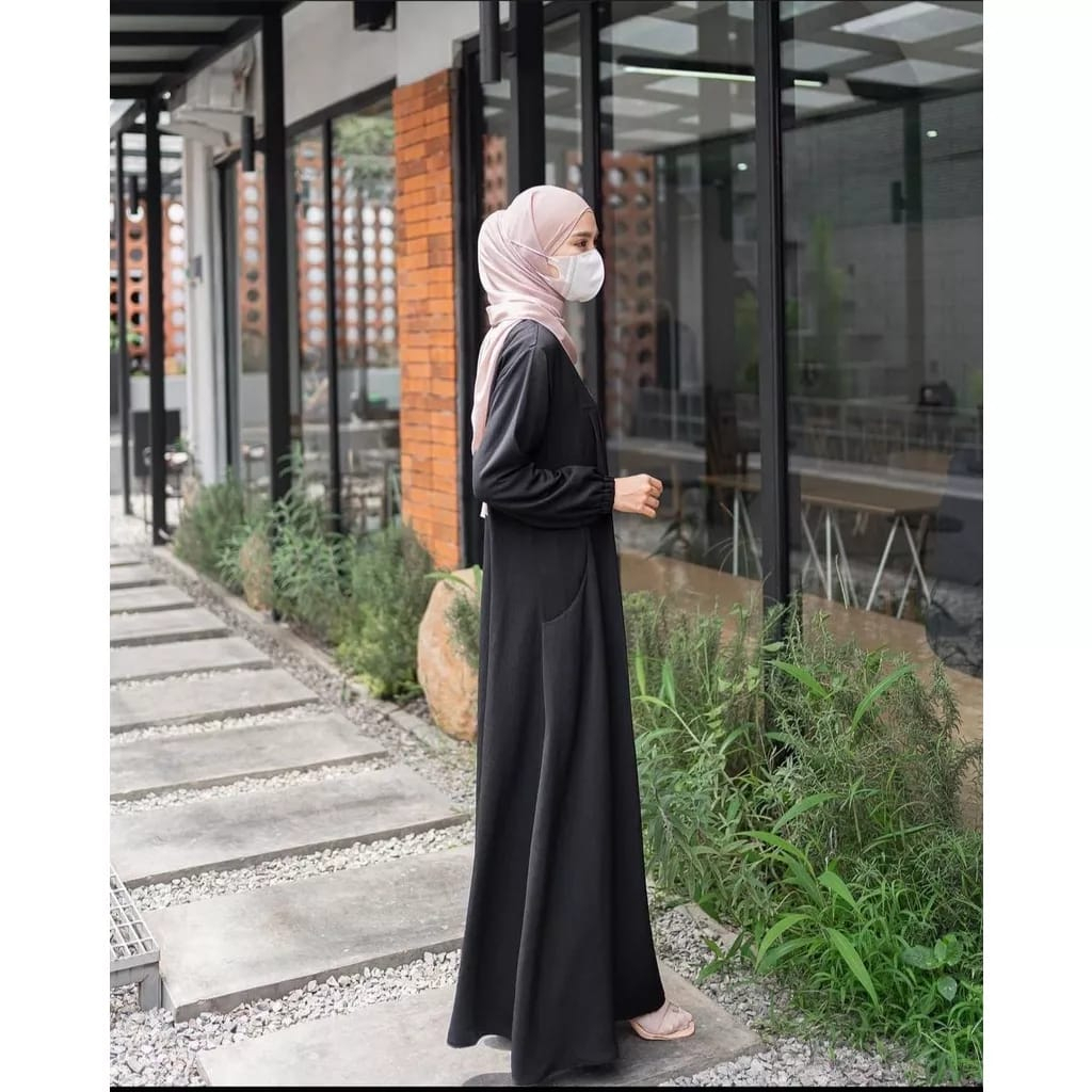 HD16: BISA COD [WAZKA DRESS][ GAMIS TERBARU BAHAN CRINGKLE AIRFLOW ORI PREMIUM] [FASHION MUSLIM  TERBARU 2023] [GAMIS POLOS BUSUI KEKINIAN ]  BAJU WANITA MUSLIMAH TERLARIS KEKINIAN] [DRESS KONDANGAN BEST SELLER] [ SIZE S, M, L, XL] PAKAIAN WANITA MASAKINI