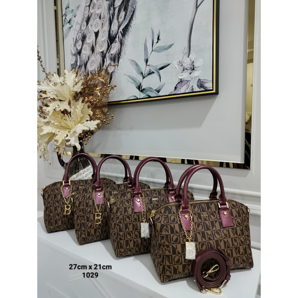 tas antigona tali merah bonia original