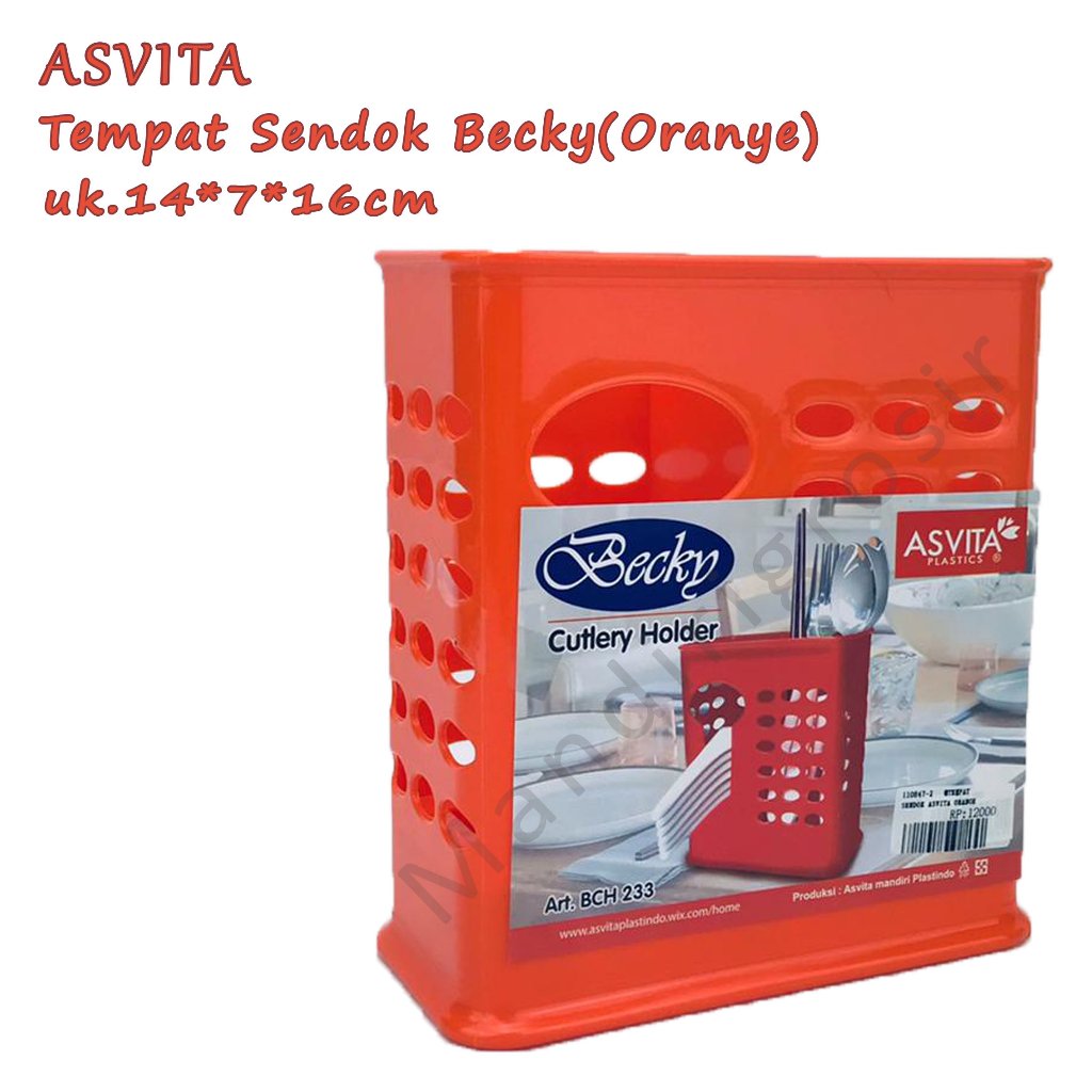 Tempat Sendok &amp; Garpu Becky* Tempat Sendok Asvita* Cutlery Holder* BCH-223