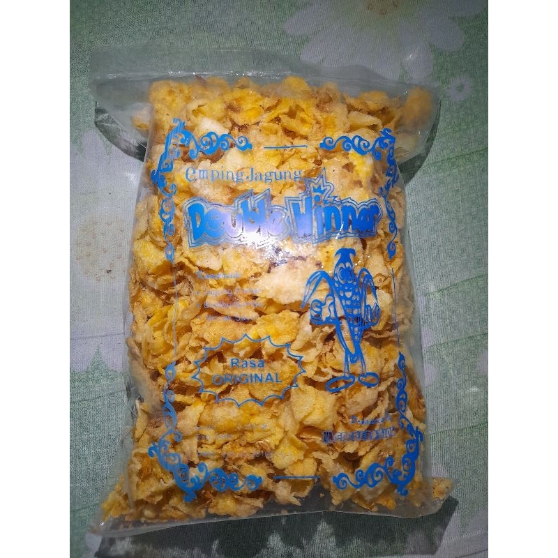 

cemilan MURAH ENAK emping jagung aneka rasa