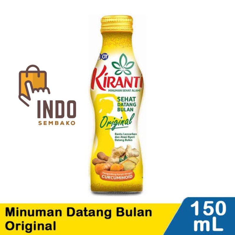 Kiranti original 150ml 24 pcs / Kiranti Dus / Kiranti Sehat Datang Bulan