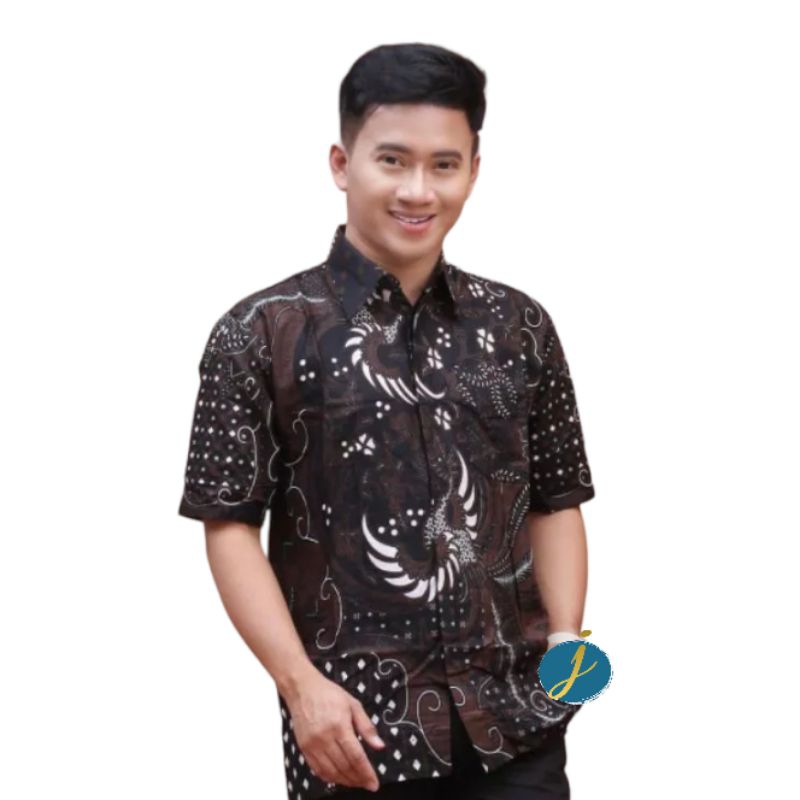 kemeja batik pekalongan lengan pendek