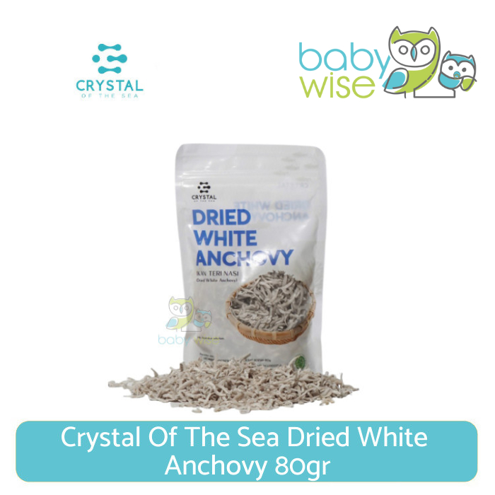Crystal of the Sea Dried White Anchovy 80gr