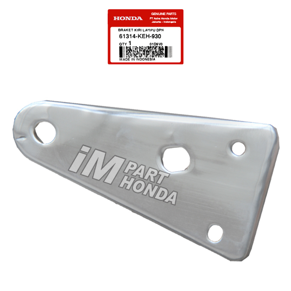 61314-KEH-930 Kupingan Lampu Depan Kiri Megapro Lama Hiu 1999 - 2004