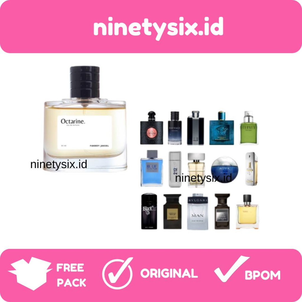 Octarine - Parfum Pria Tahan Lama Aroma Fresh Maskulin BEST SELLER MEN | Eau De Parfume Farfum Perfume Minyak Wangi Cowok Cewek Murah Original