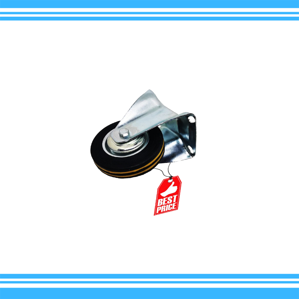 Roda Etalase 5 inch mati 1 Pcs Trolley