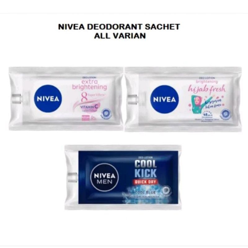 Nivea Deodorant Lotion Sachet