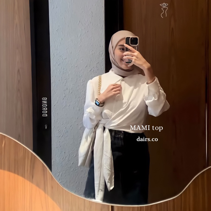 MAMI top (crop/wrap)