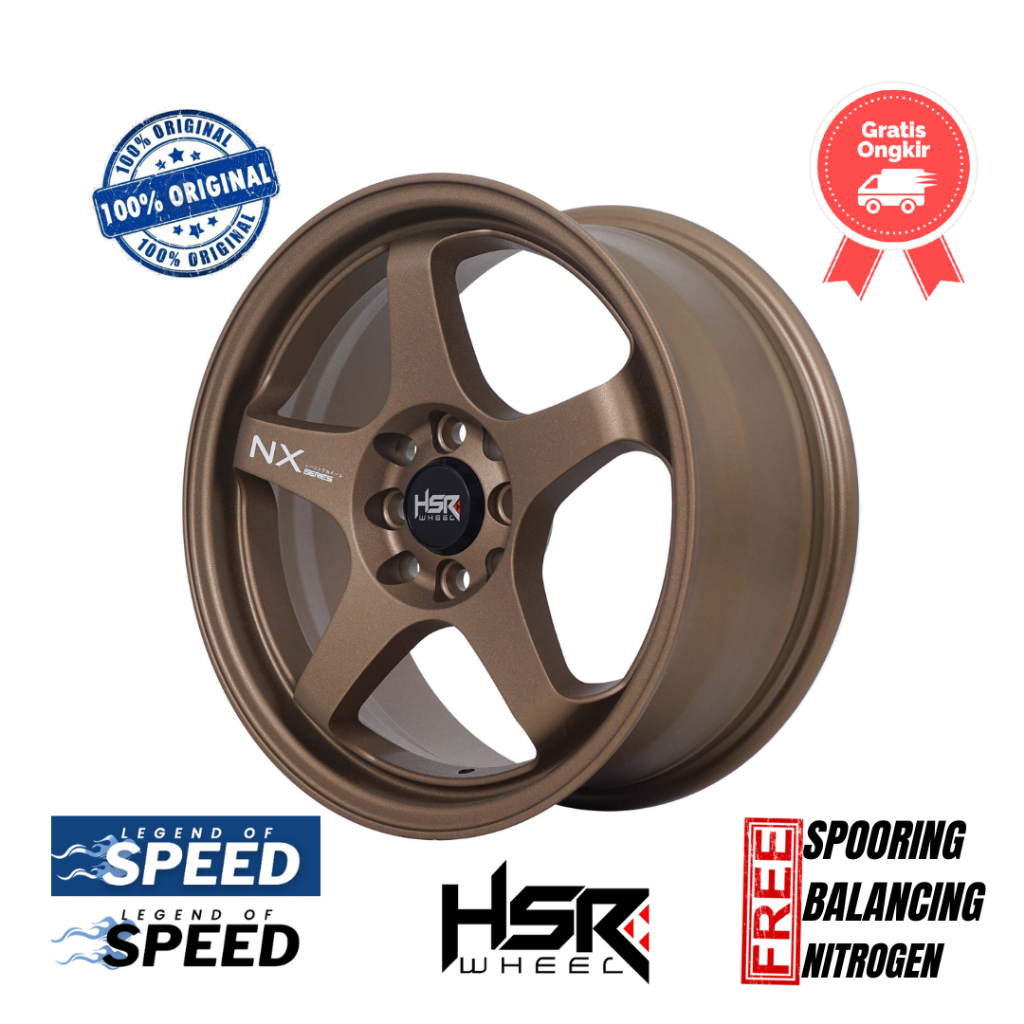 Velg HSR Ring 16 KAILOLO ( Jazz, Brio, Mirage, Ignis, Ayla, Sigra Dll )