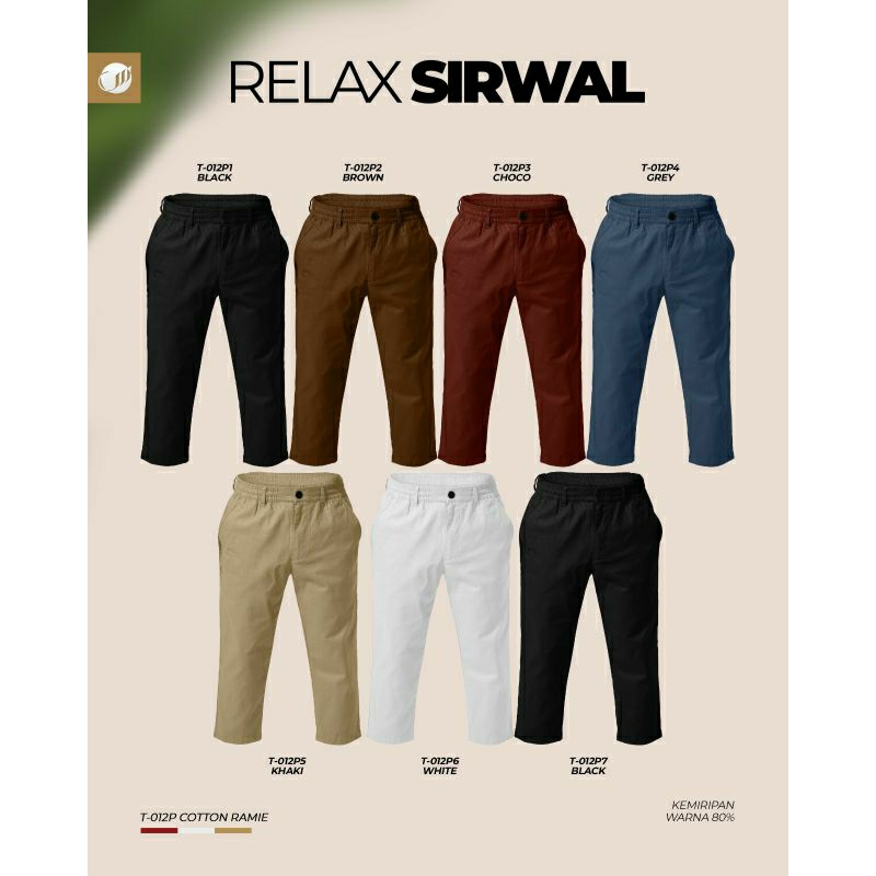 SIRWAL RELAX CROPPED SAMASE T-012P