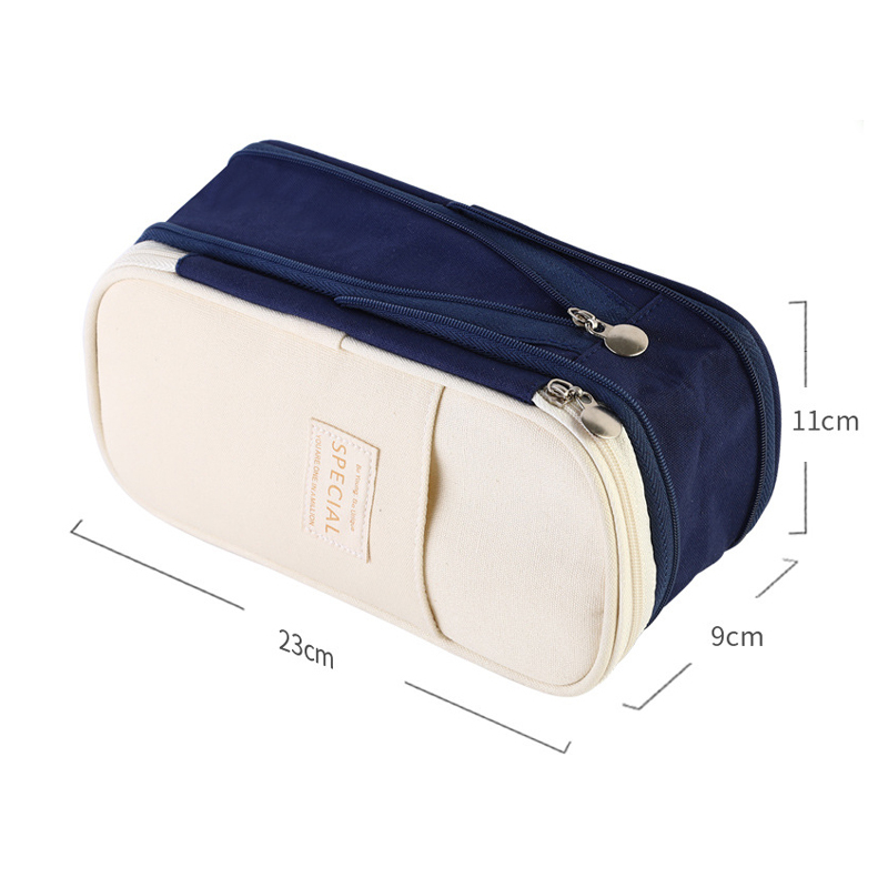 Pencil Cases Large Capacity Pencil Bag Pouch Holder Box for Girls Office Student Stationery Organizer School Supplies