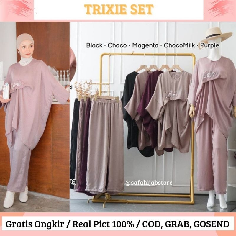 TRIXIE SET / ONE SET KONDANGAN / ONE SET PESTA / ONE SET WANITA