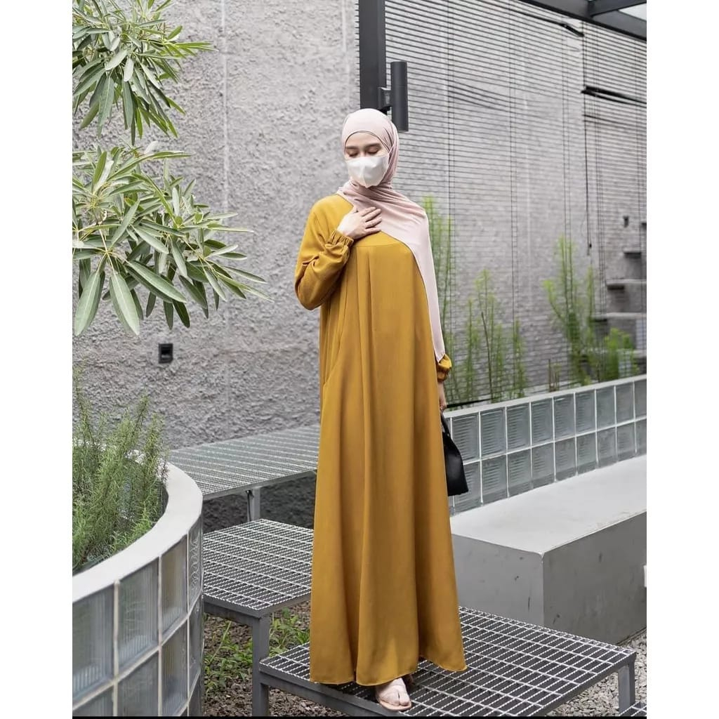 HD16: BISA COD [WAZKA DRESS][ GAMIS TERBARU BAHAN CRINGKLE AIRFLOW ORI PREMIUM] [FASHION MUSLIM  TERBARU 2023] [GAMIS POLOS BUSUI KEKINIAN ]  BAJU WANITA MUSLIMAH TERLARIS KEKINIAN] [DRESS KONDANGAN BEST SELLER] [ SIZE S, M, L, XL] PAKAIAN WANITA MASAKINI