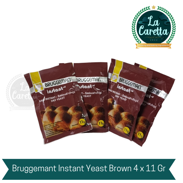 

Bruggeman Instant Yeast Brown 4x11 Gr