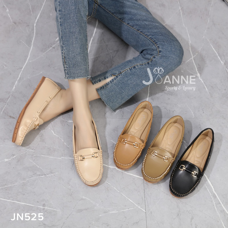 [ORIGINAL] JOANNE Flat Loafers Shoes Sepatu Wanita #JN525