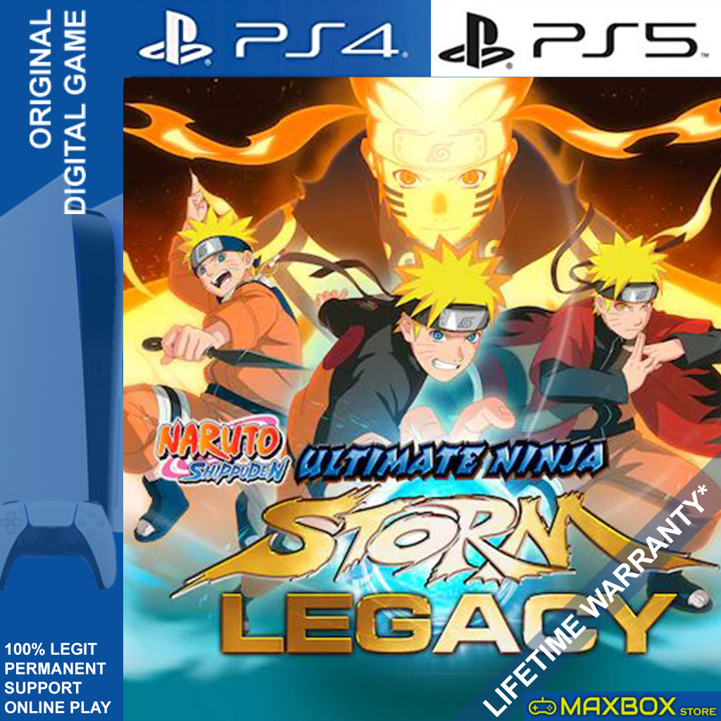 Naruto Shipuden Ninja Storm Legacy PS4 PS5 Original Game