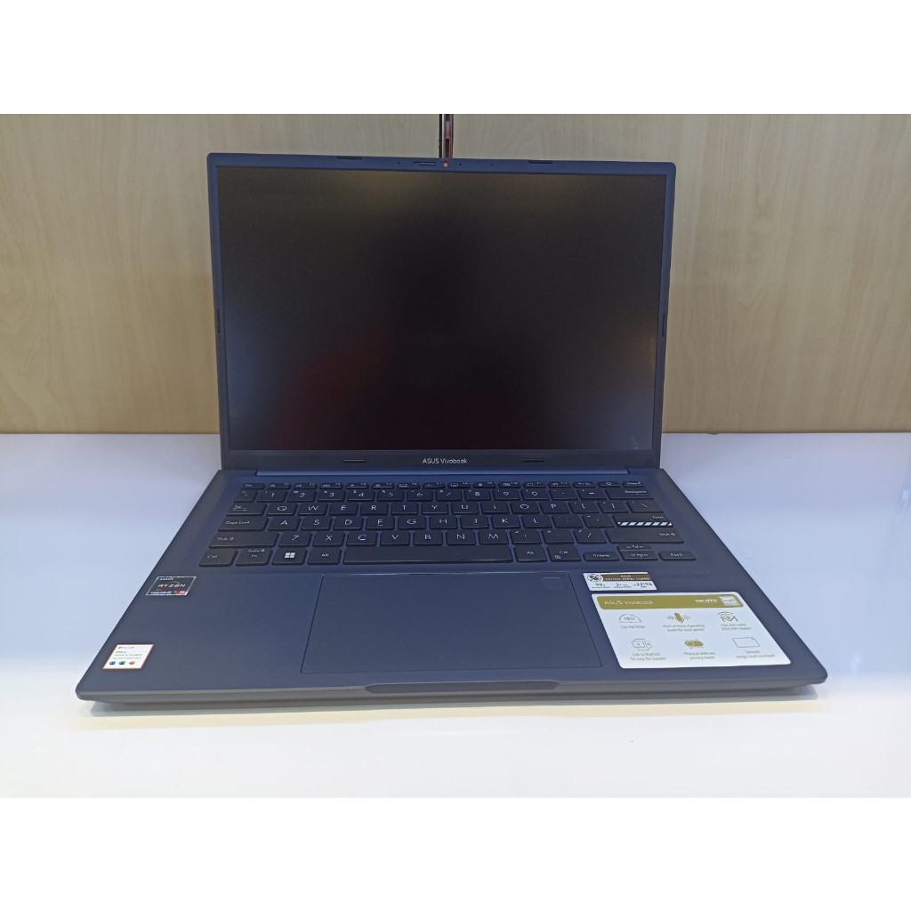 LAPTOP ASUS VIVOBOOK 14X M1403QA VIPS551 AMD RYZEN 5 5600H 16GB 512GB SSD RADEON 7 14&quot; WUXGA IPS FP WINDOWS 11 HOME ORIGINAL