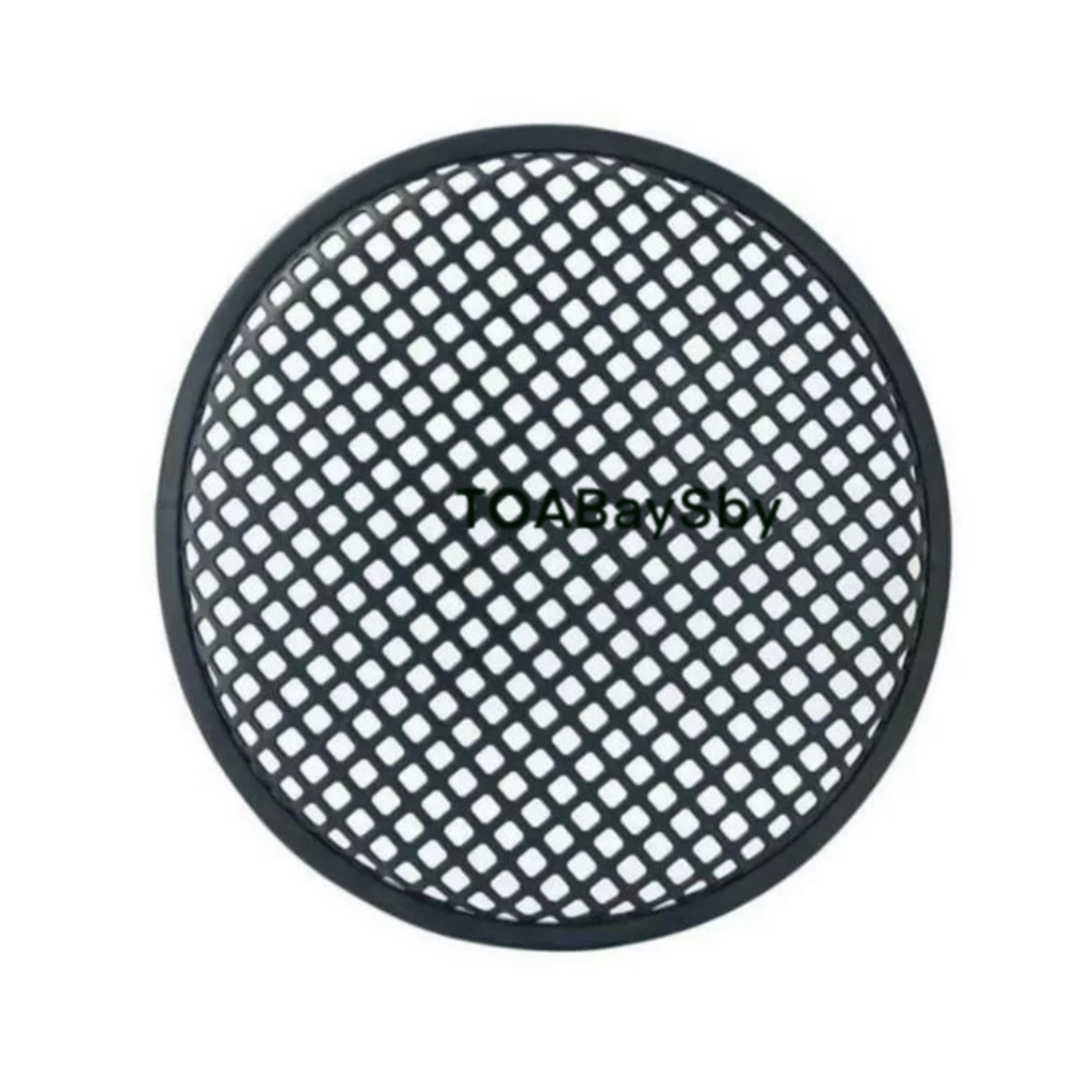 Grill Speaker Plastik/Ring Plastik Speaker/Penutup Speaker Sub Woofer 8 inch Model Bulat