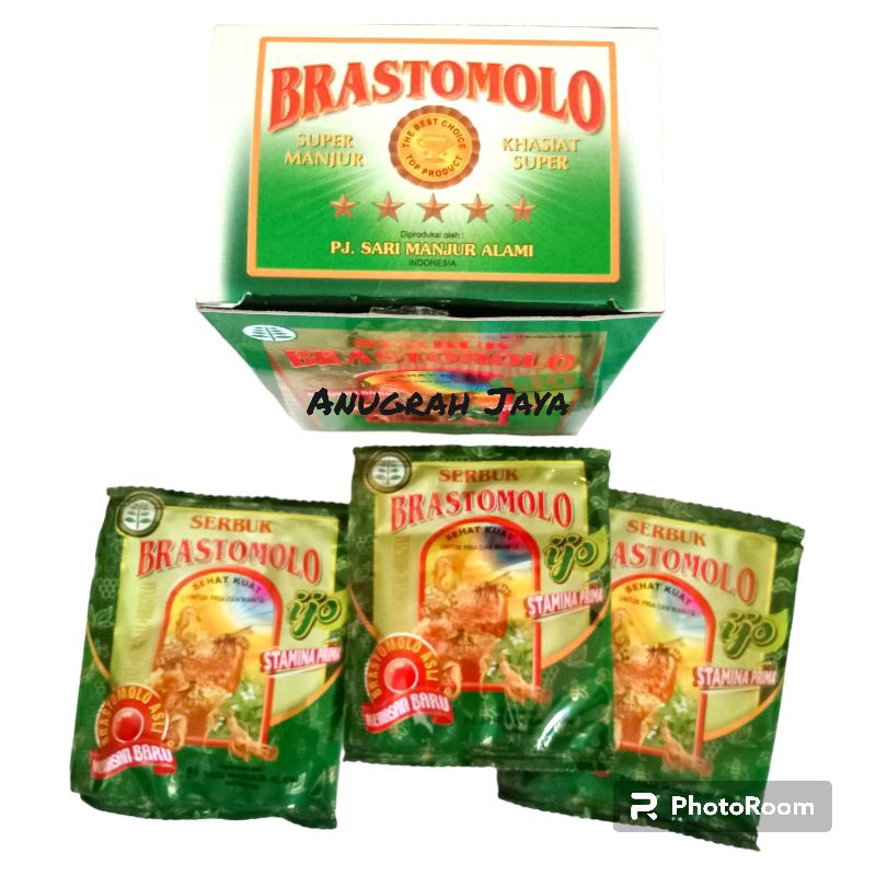 

Jamu Serbuk BRASTOMOLO Ijo Original isi 12 Sachet