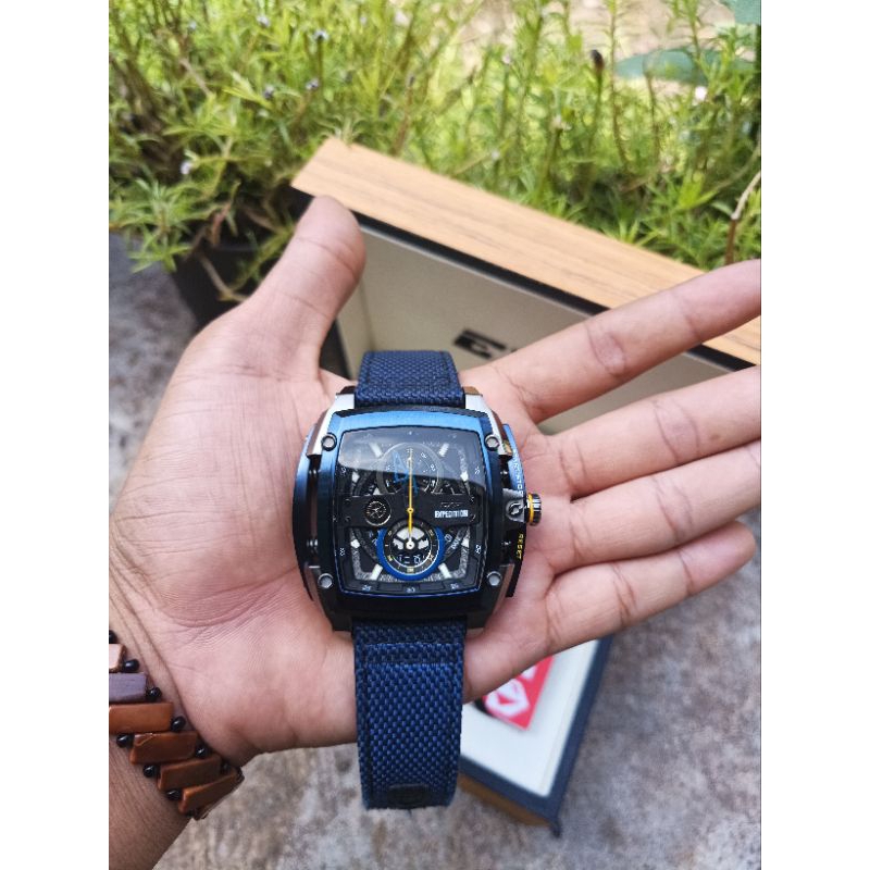 Expedition E 3008 M Blue Nylon Strap