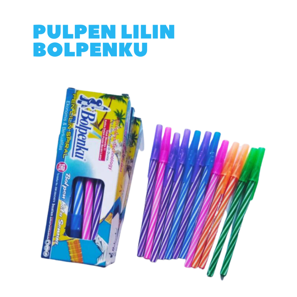 

Pulpen Lilin Bolpenku 12 pack Murah