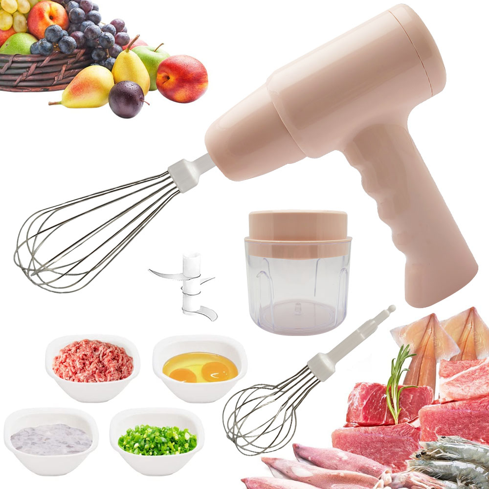 Mini Mixer Blender Penghancur Bumbu, Daging, Telor, Kopi, Susu MC789 1 Speed Bisa Dicas RANDOM