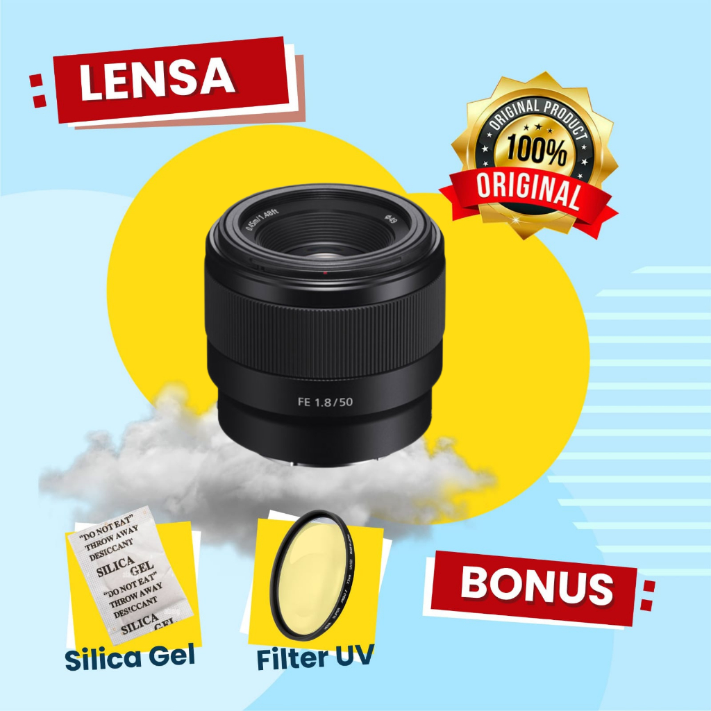 LENSA SONY FE 50 mm F1.8 Second Bokeh Super Mantap Siap Pakai Untuk Sony a7 a7ii a7iii