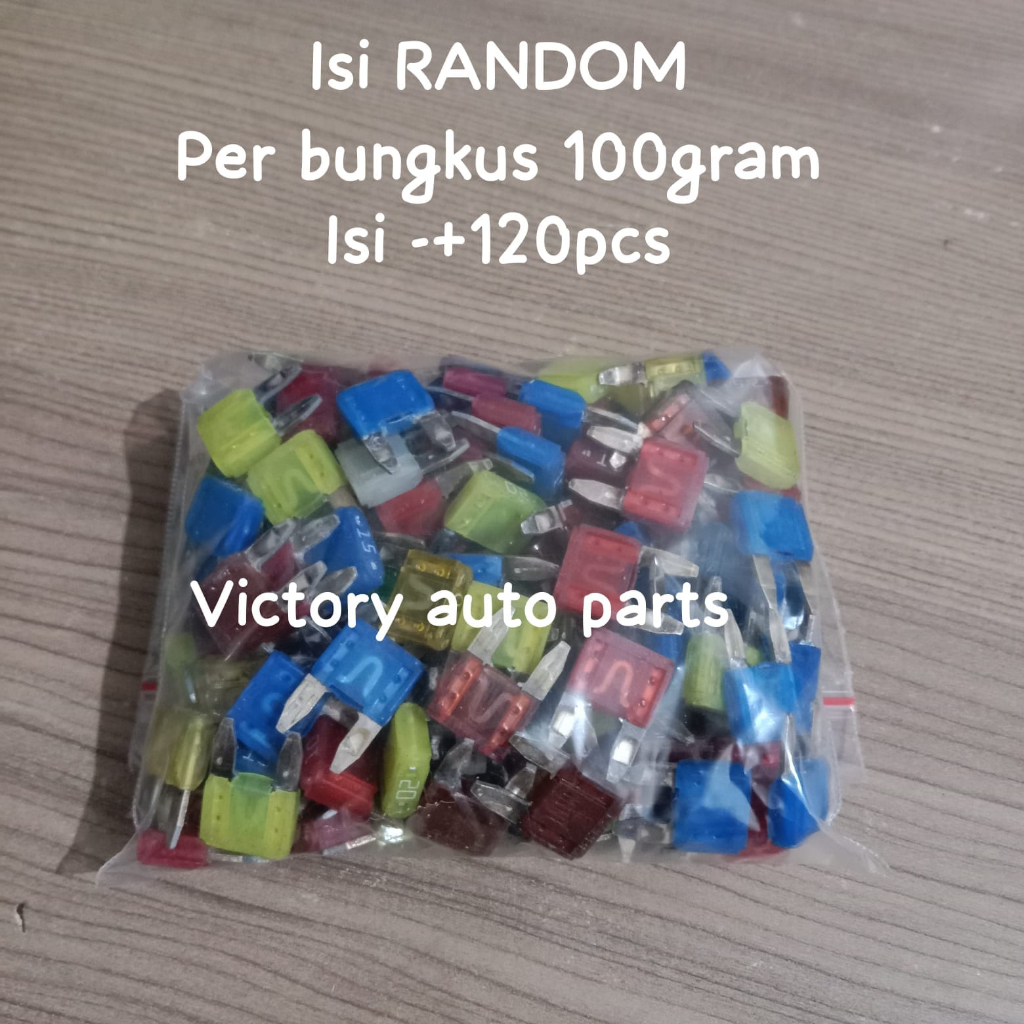 Fuse kecil campur 1bungkus 100gram Ori copotan