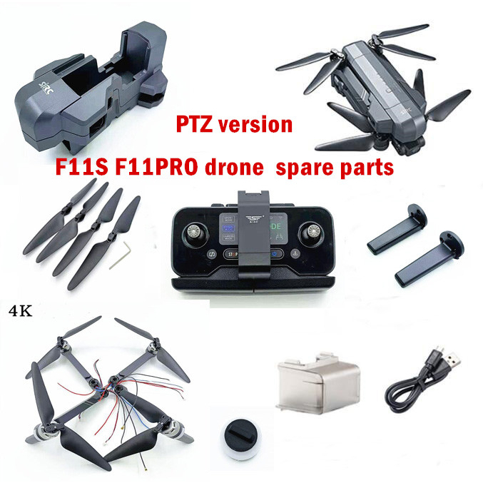 Sjrc f11s f11 s spare part body cover motor arm gimbal camera battery