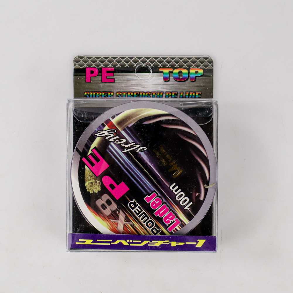 Senar Benang Tali Pancing Super PE 8 Braid Line 100 Meter Senar Pancing Kuat Material Serat Polyethylene Braided