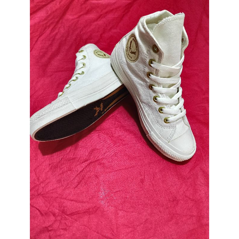 HAGAMO INDONESIA - HAGAMO GALAXY HIGH OFF WHITE - Sepatu Sneakers Casual Original Brand Lokal - Sepa