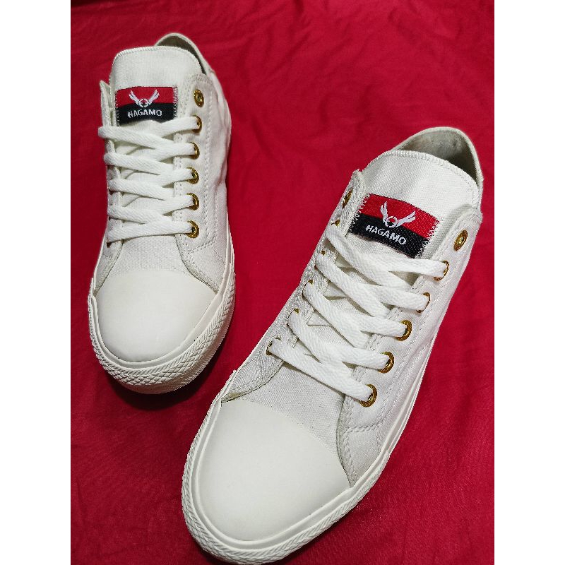 HAGAMO INDONESIA - HAGAMO GALAXY LOW OFFWHITE - Sepatu Sneakers Casual Original Brand Lokal - Sepatu