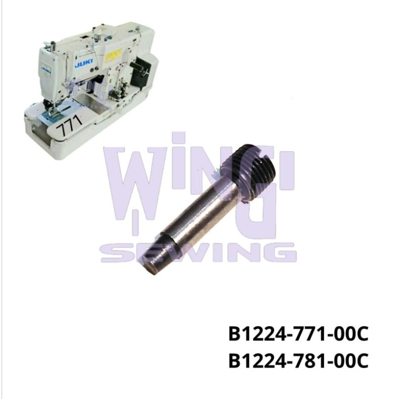 B122477100C JUKI Baut Roda Poly Mesin Jahit Lubang Kancing B122478100C