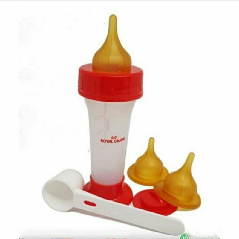 BOTOL SUSU KUCING ROYAL CANIN BABY CAT MILK DOT BAYI KUCING KITTEN RC