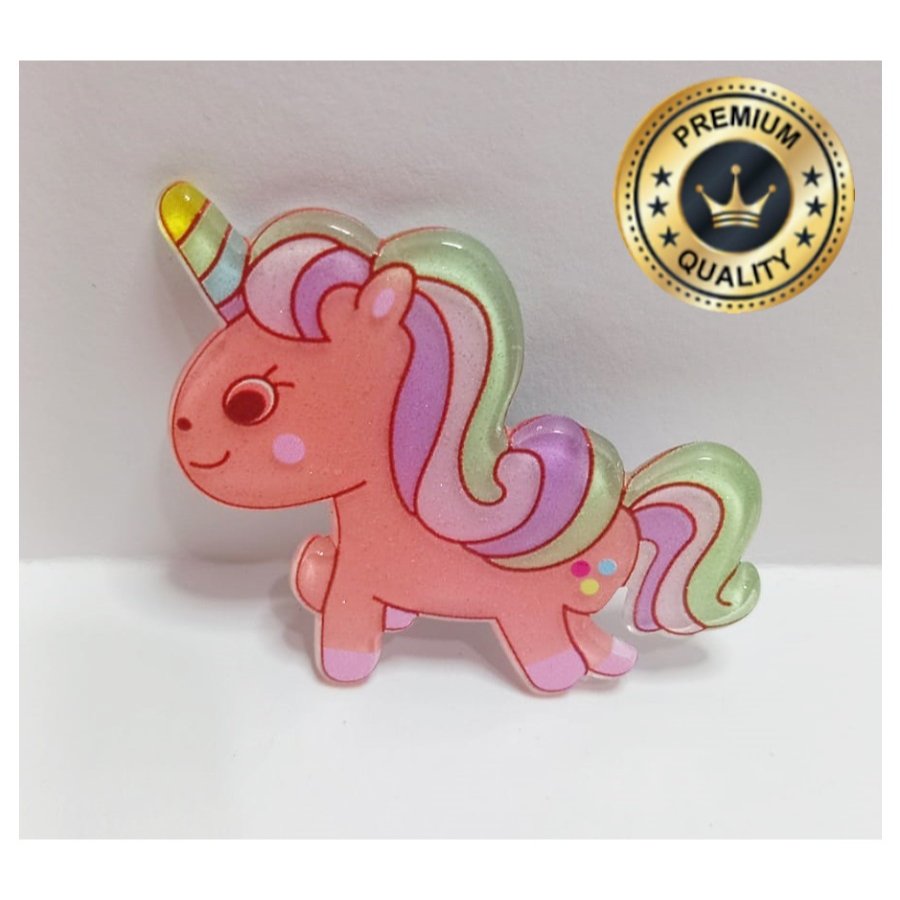 Jepit Rambut Anak Perempuan Hairpin Unicorn Cute