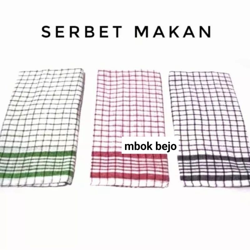 LAP SERBET KAIN KOTAK DAPUR 1 | SERBET KAIN LAP PIRING | LAP TANGAN