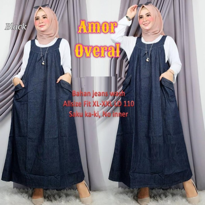 LIVI OVERALL / VOXY OVERALL/ OVERAL BUMIL / AMOR OVERALL / OVERALL JUMBO JEANS