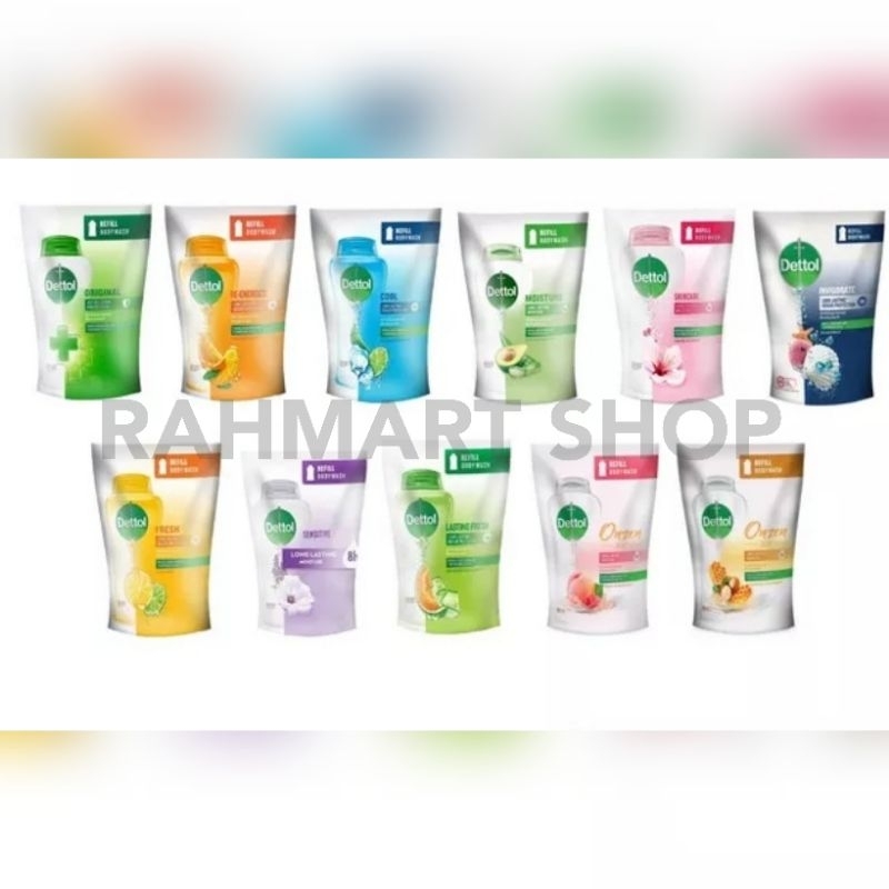 Dettol Body Wash 410gr / 410ml Sabun Mandi Cair Dettol 410 gr / 410 ML Termurah